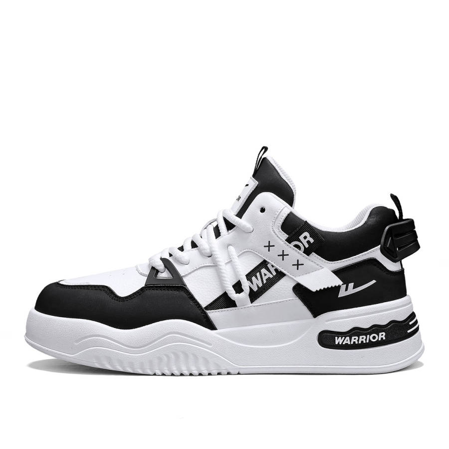 WARRIOR Puffy Shoes Abrasion Resistant Lightweight Breathable Abrasion Resistant, Lightweight, And Breathable Mid top
