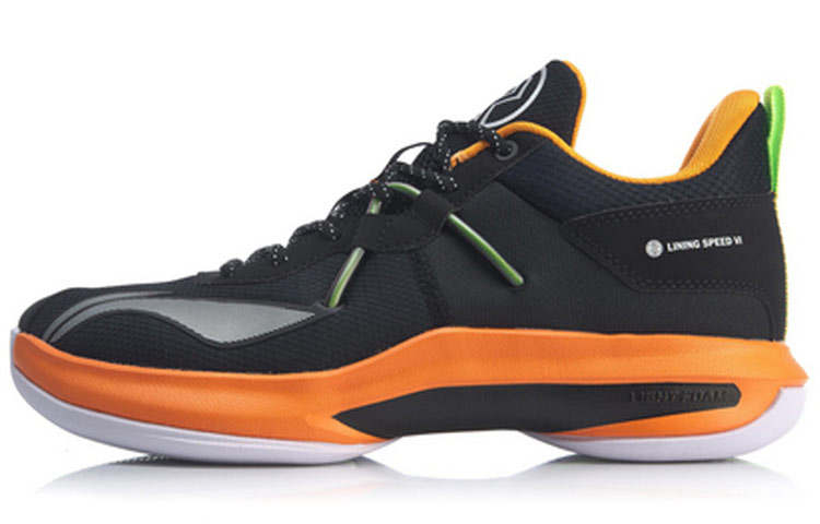 Li-Ning Li Ning Speed 6 Cushioning Slip Resistant Cushioning Slip Resistant Low top Basketball Shoes Men's Black