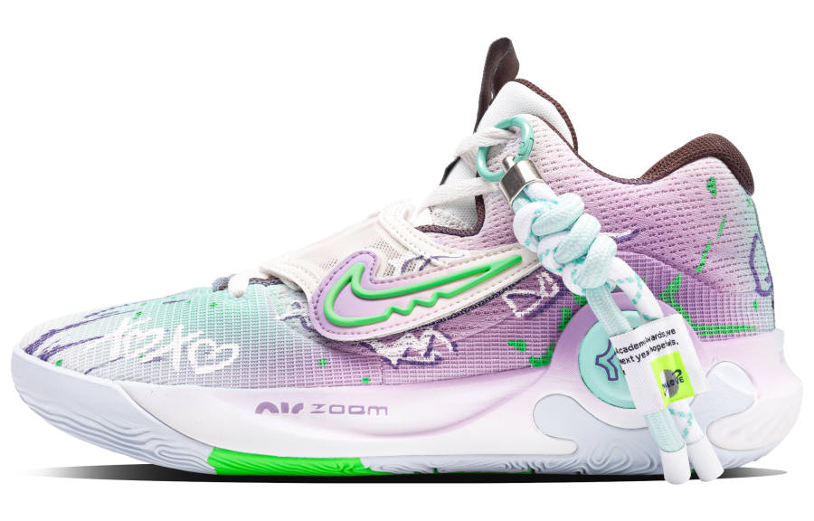 Nike Nike KD Trey 5 X Maris Sal Film Mesh Cushioning Slip Resistant Abrasion Resistant Low top Basketball Shoes Men's