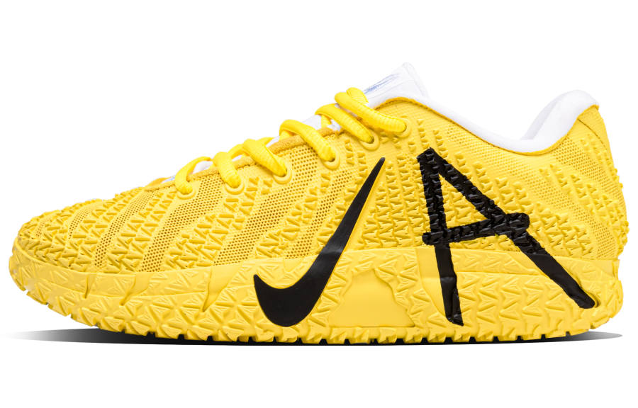 Nike Nike Ja Morant 3 Bumblebee Abrasion Resistant Abrasion Resistant Low top Basketball Shoes Unisex Yellow Black