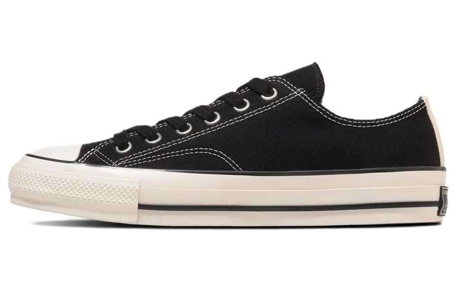 Converse Addict Chuck Taylor Canvas O Abrasion Resistant Breathable Low top Canvas Shoes Unisex Black