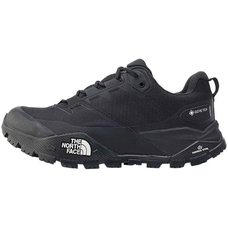 THE NORTH FACE Offtrail Hike Abrasion Resistant Waterproof And Breathable Low top Hiking Shoes Women's Cosmic Black
