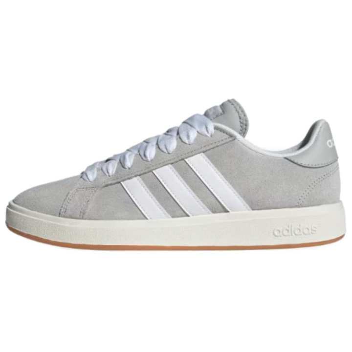 Adidas Adidas Grand Court Base 00s Skate Shoes Unisex Low Top Gray White