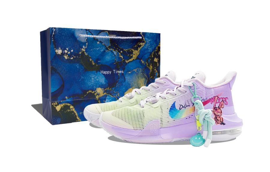 Nike Nike Air Max Impact 3 Slip Resistant Abrasion Resistant Low top Basketball Shoes Men's Light Purple