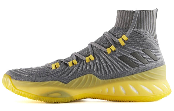 Adidas Adidas Crazy Explosive 2017 Primeknit 'Grey Yellow'