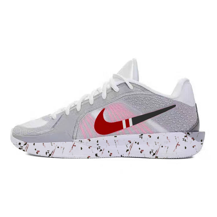 Nike Nike Sabrina 2 Cushioning Slip Resistant Abrasion Resistant Lightweight Low top Basketball Shoes Unisex Pink