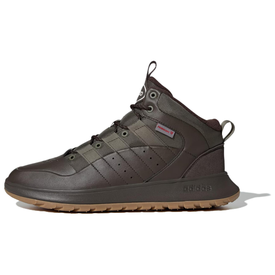 Adidas Adidas Slip Resistant, Abrasion Resistant, Thermal Mid top Vintage Basketball Shoes Unisex Brown Green
