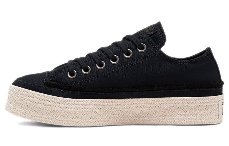Converse Chuck Taylor All Star Wmns Converse Espadrille Low 'Trail to Cove - Black' Women's