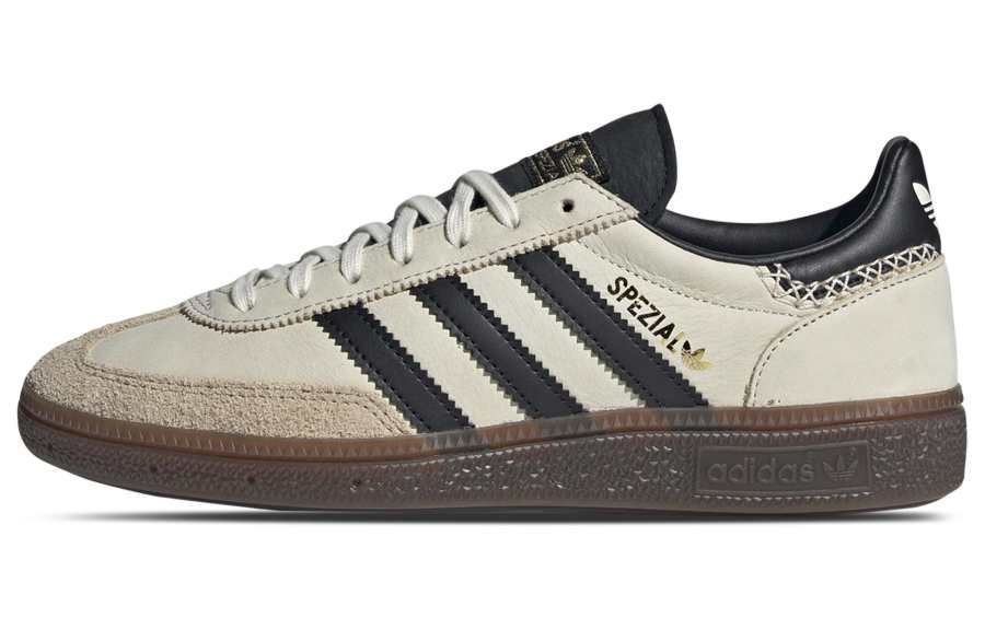 Adidas Originals HANDBALL SPEZIAL Comfortable Round Toe Low top Skateboard Shoes Unisex White