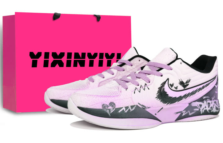Nike Nike Ja Morant 2 Abrasion Resistant Low top Basketball Shoes Unisex Active Purple