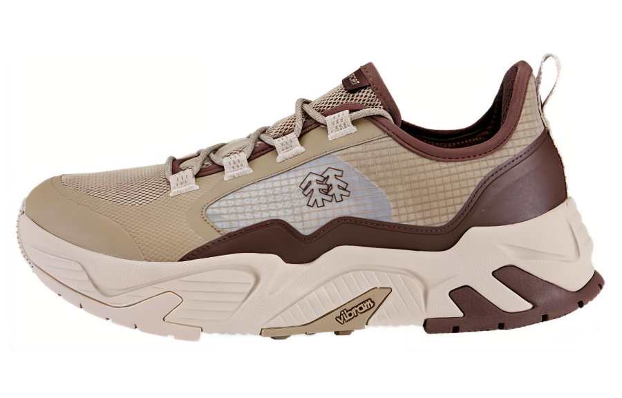 KOLON SPORT Sinopa Versatile Cushioning, Wear Resistant Low top Mountaineering Shoes Men's Brown Beige