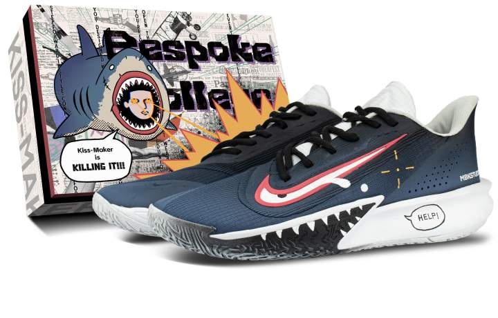Nike Nike Precision 7 Abrasion Resistant Low top Basketball Shoes Men's Dark Blue