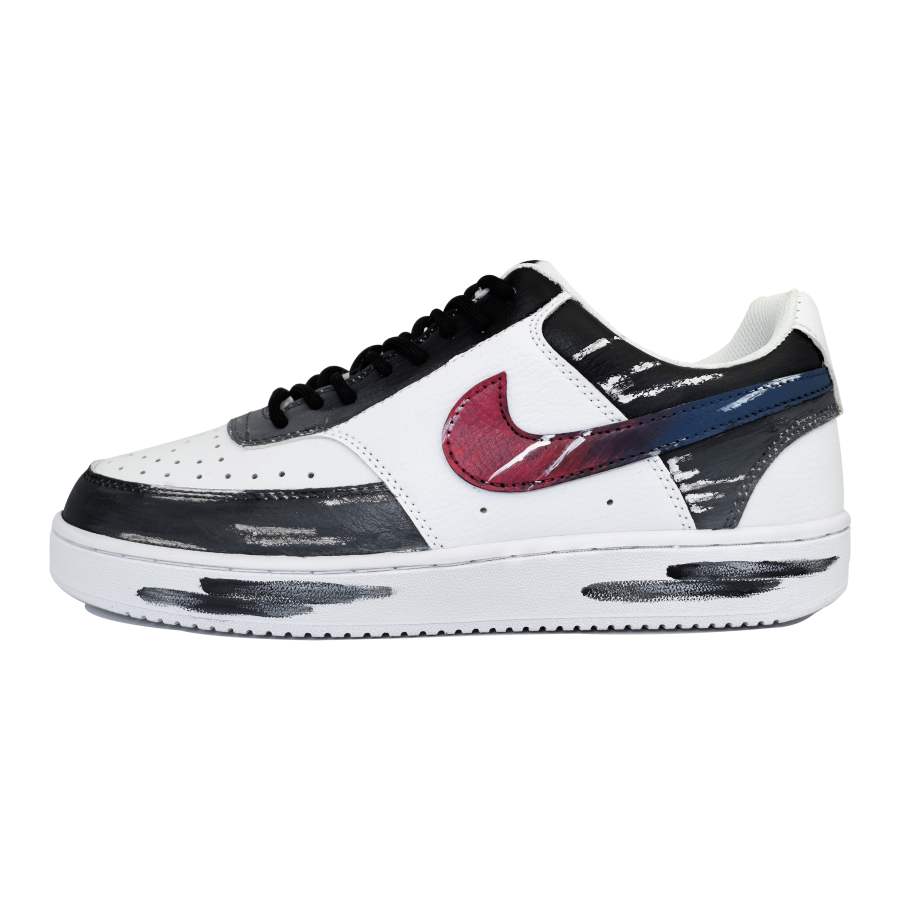 Nike Nike Court Vision 1 Urban Mi Hong Low top Skateboard Shoes Unisex Black Red