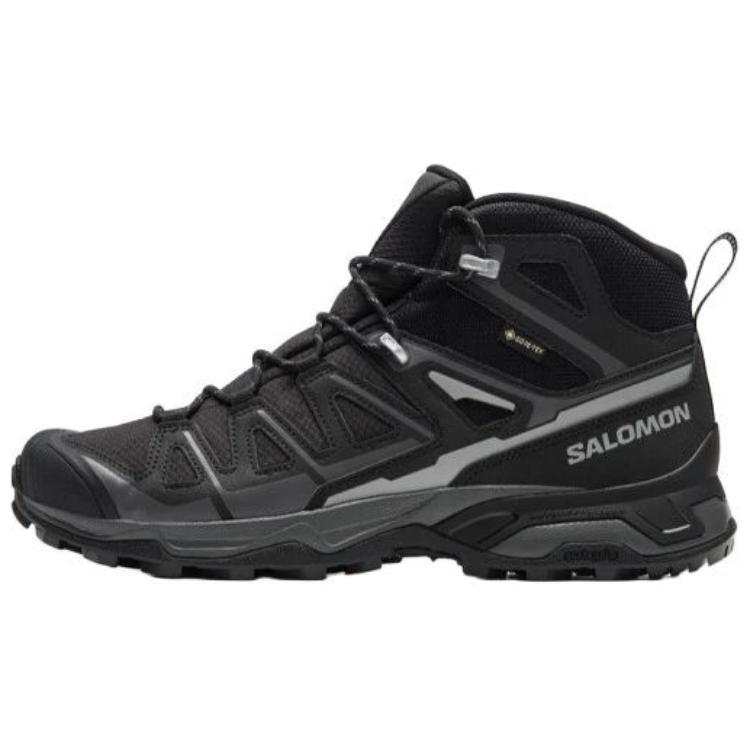 SALOMON X Ultra Pioneer 2 Mid top Hiking Shoes Men's Black