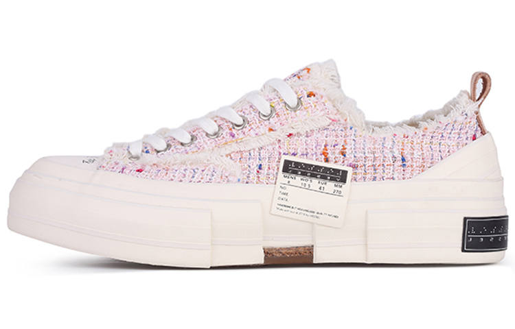 XVESSEL VESSEL Low top Canvas Shoes Unisex Pink