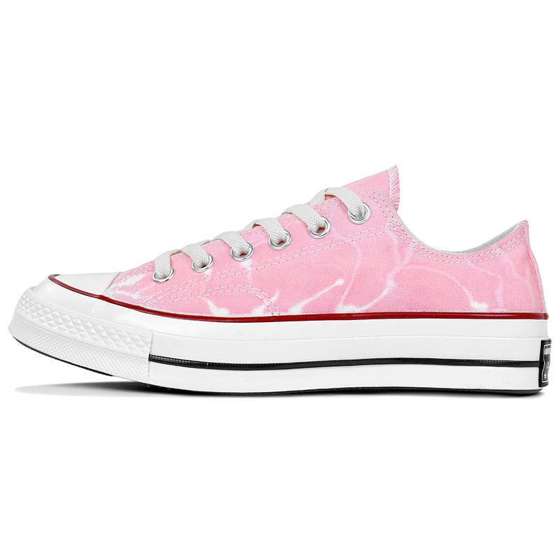 Converse Chuck 70 Abrasion Resistant Low top Canvas Shoes Unisex Pink