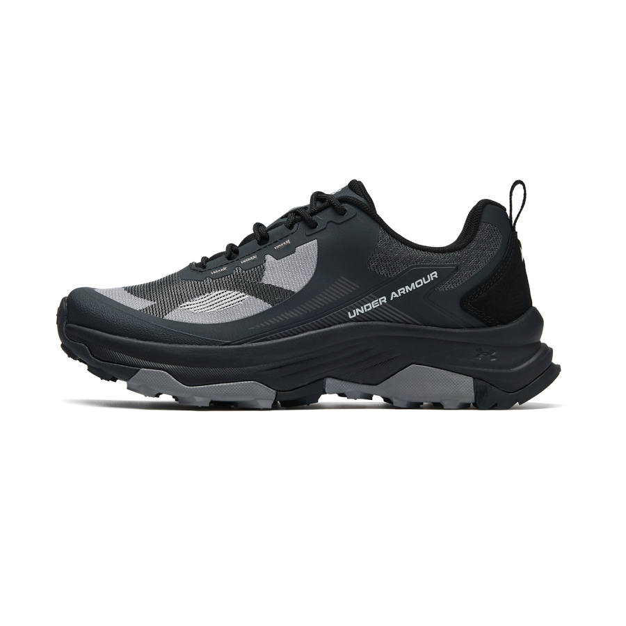 Under Armour Cushioning Slip Resistant Abrasion Resistant Grip Low top Hiking Shoes Unisex Black