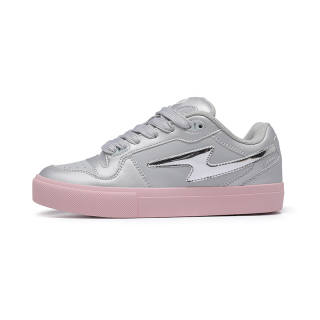 GZOZ Puffy Shoes Slip Resistant Abrasion Resistant Low top Skateboard Shoes Women's Glitter