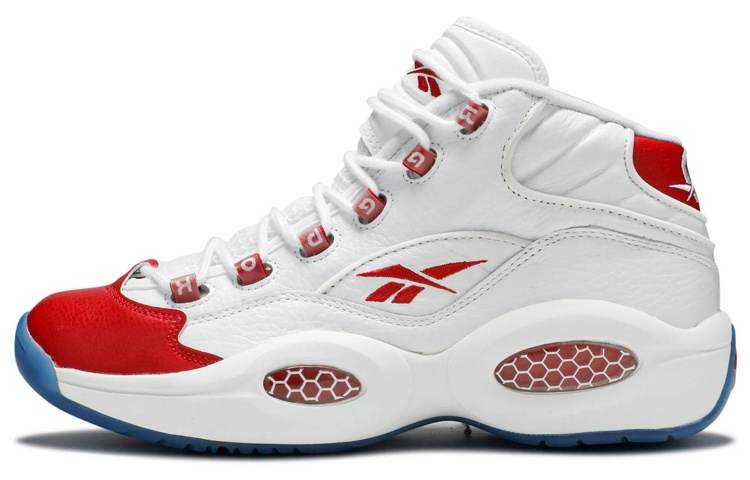 Reebok Reebok Question Mid 'White Pearlized Red'