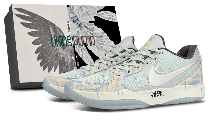 Nike Nike Ja Morant 2 Cushioning Low top Basketball Shoes Men's Light Gray