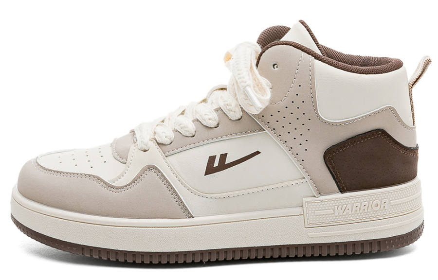 Warrior Slip Resistant, Abrasion Resistant, Lightweight, Breathable, Height Increasing High top Skateboard Shoes Unisex