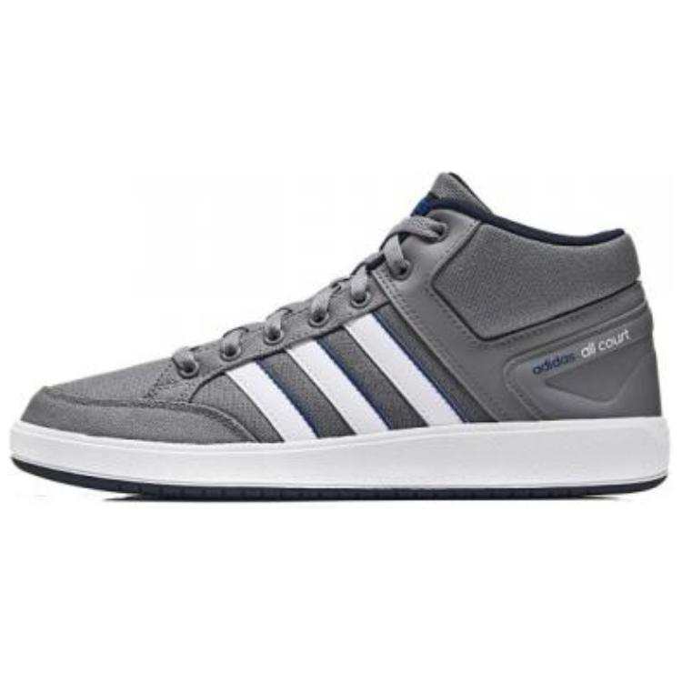 Adidas Adidas Slip Resistant Abrasion Resistant Slip Resistant Abrasion Resistant Mid top Skateboard Shoes Men's Gray