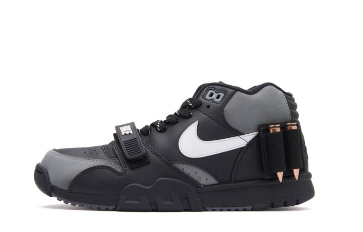 Nike Nike Air Trainer 1 Rebel Squad Mid top Training Shoes Men's Black Gray