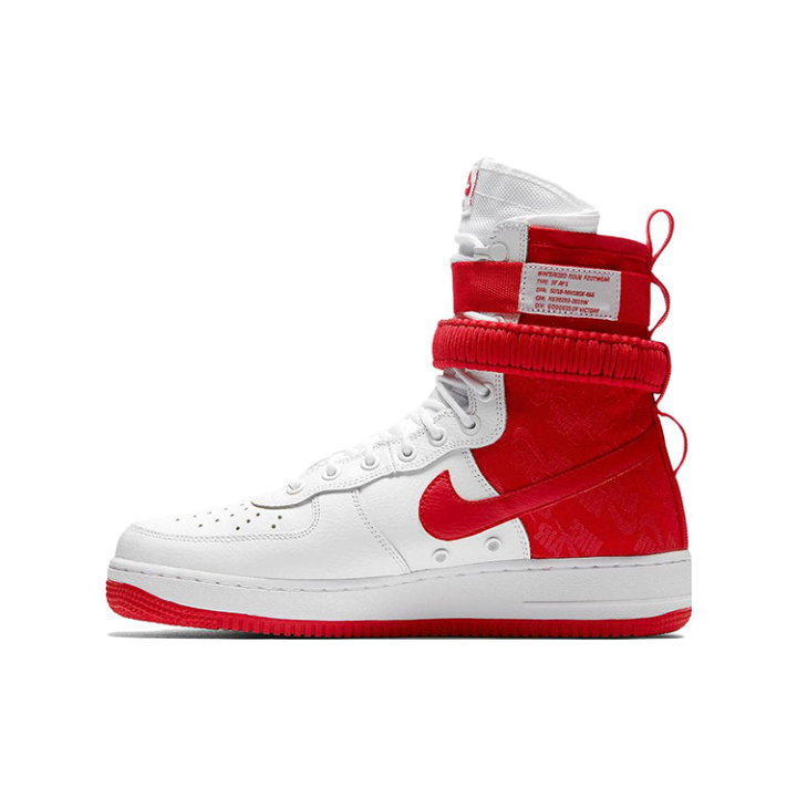 Nike Nike SF Air Force 1 High White University Red
