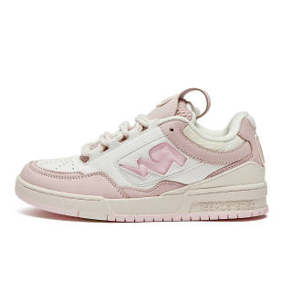 REEMUSTERED Abrasion Resistant Breathable Abrasion Resistant Breathable Low top Skateboard Shoes Women's Dirty Pink