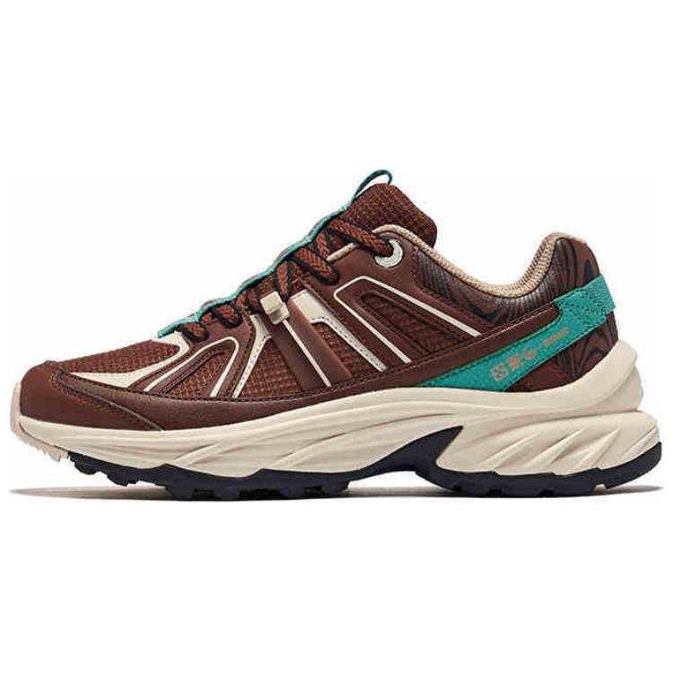Erke Trail Slip Resistant, Abrasion Resistant, Coverage, And Rebound Low top Mountaineering Shoes Women's Brown