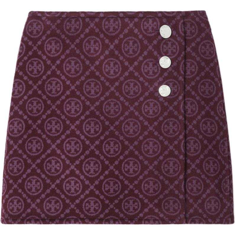 TORY BURCH T Monogram Casual Short Skirts Women's