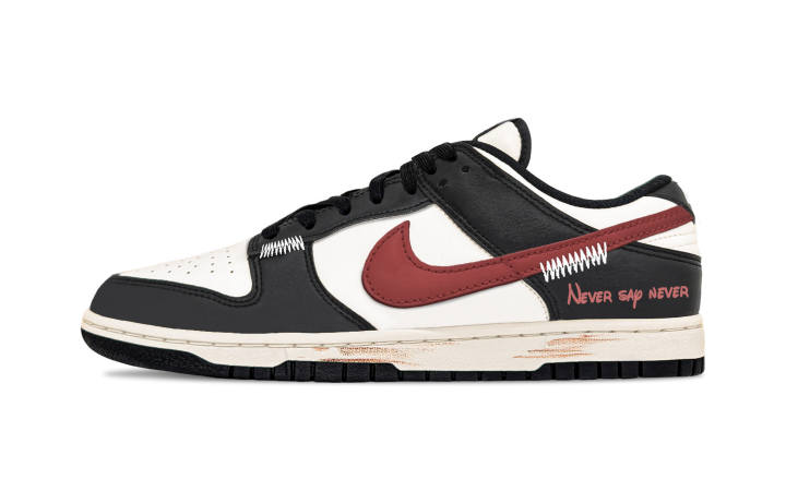 Nike Nike Dunk Blood Shadow Rhapsody Abrasion Resistant Low top Skateboard Shoes Men's Red Black