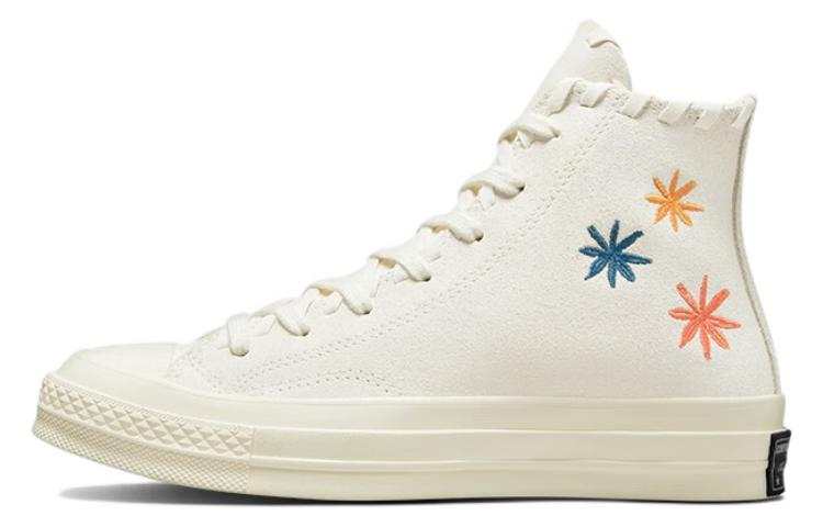 Converse Chuck 70 Wmns Converse High 'Embroidered Floral - Egret' Women's