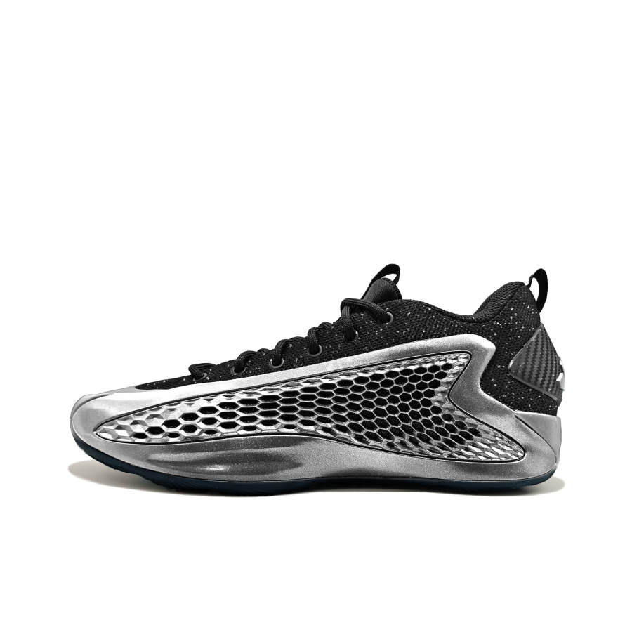 Adidas Adidas Anthony Edwards 1 Jue Shi Fabric Cushioning, Wear Resistant Low top Basketball Shoes Unisex Silver
