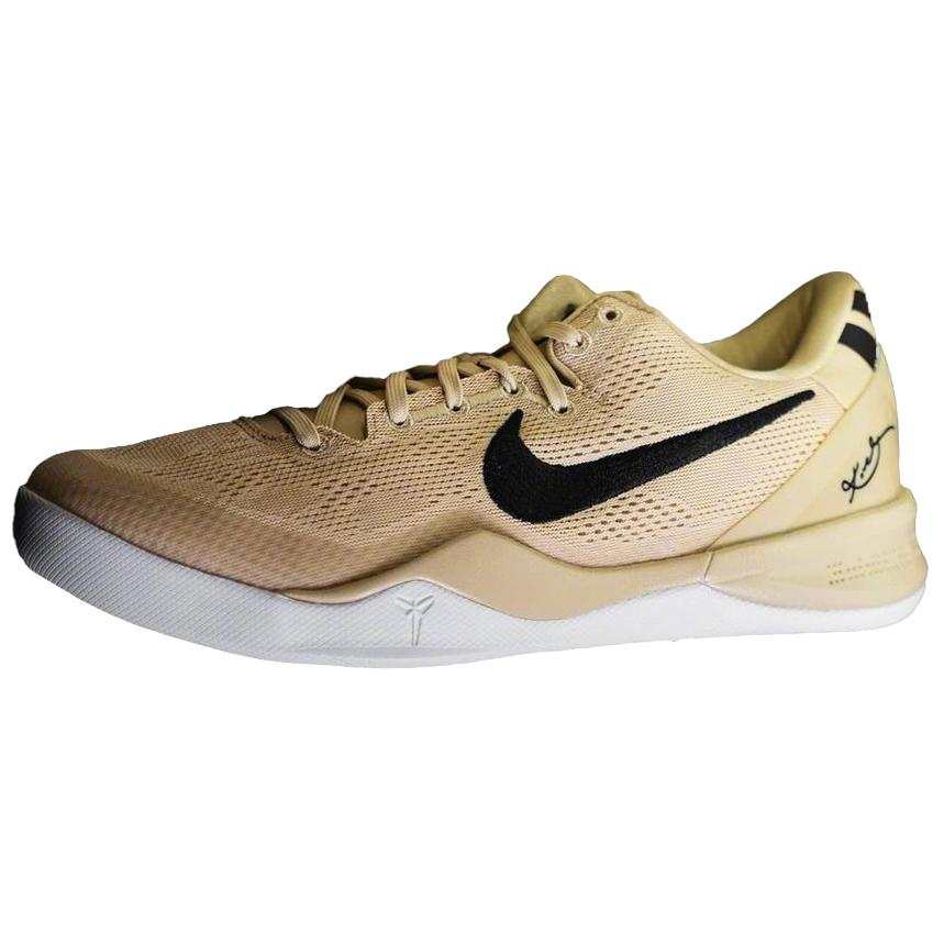 Nike Nike Kobe 8 Cushioning Slip Resistant Low top Basketball Shoes Unisex Brown