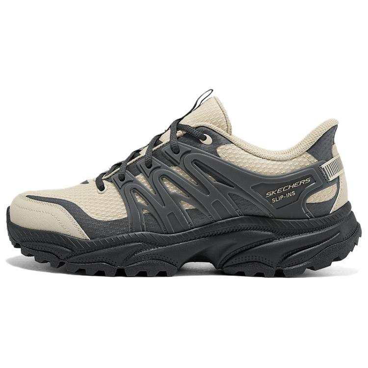 Skechers Abrasion Resistant Abrasion Resistant Low top Mountaineering Hiking Shoes Men's Black Umber
