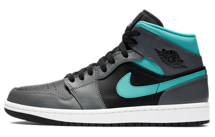 Jordan Jordan 1 Mid Grey Aqua