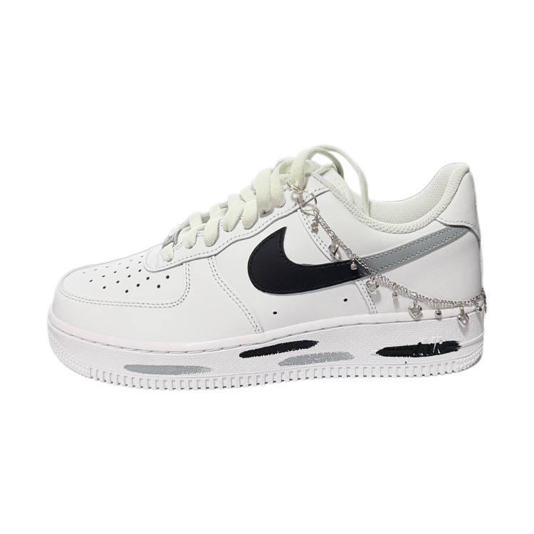 Nike Nike Air Force 1 07 Midnight Love Cow Leather Abrasion Resistant Abrasion Resistant Low top Skateboard Shoes Unisex