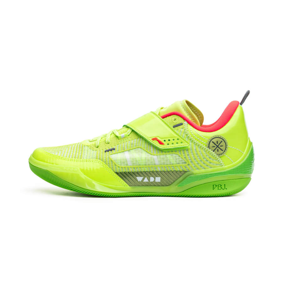 Li-Ning Li Ning Cushioning Abrasion Resistant Low top Carbon Plate Basketball Shoes Men's Green
