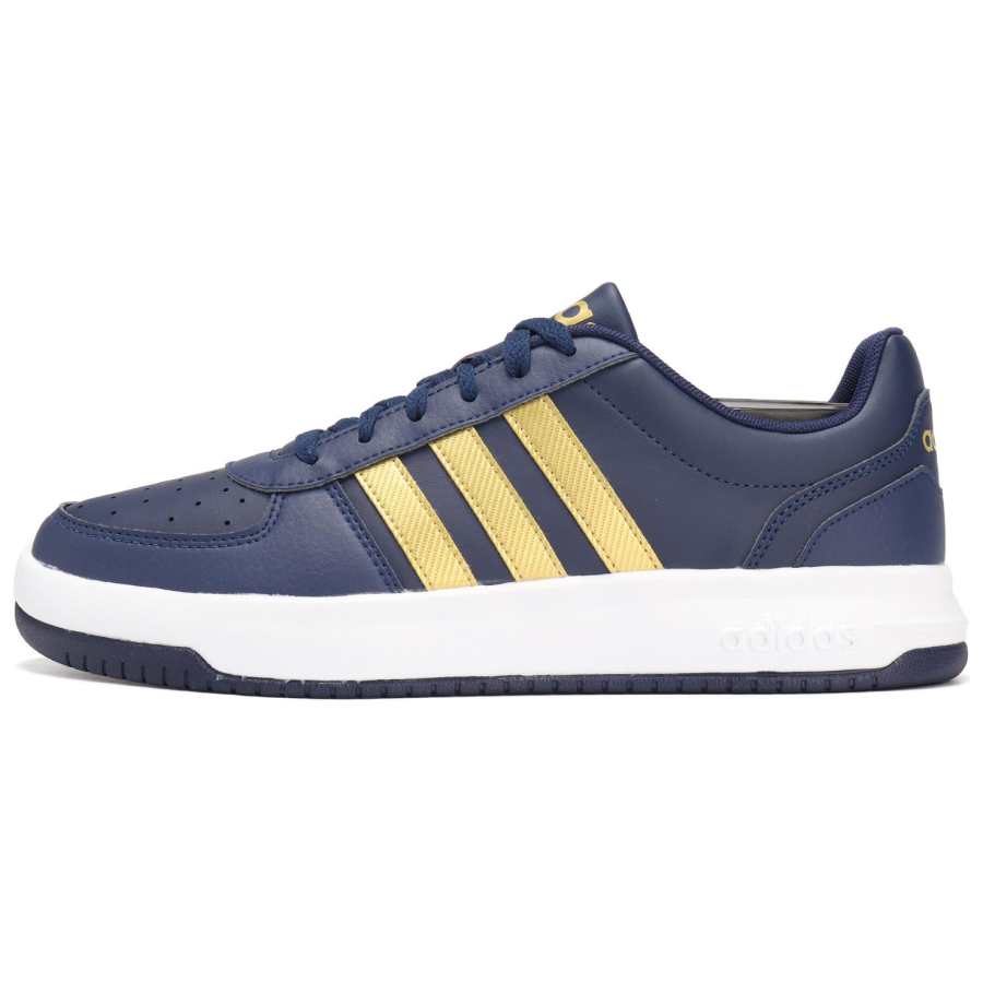 Adidas Adidas Slip Resistant Abrasion Resistant Low top Basketball Shoes Men's Blue