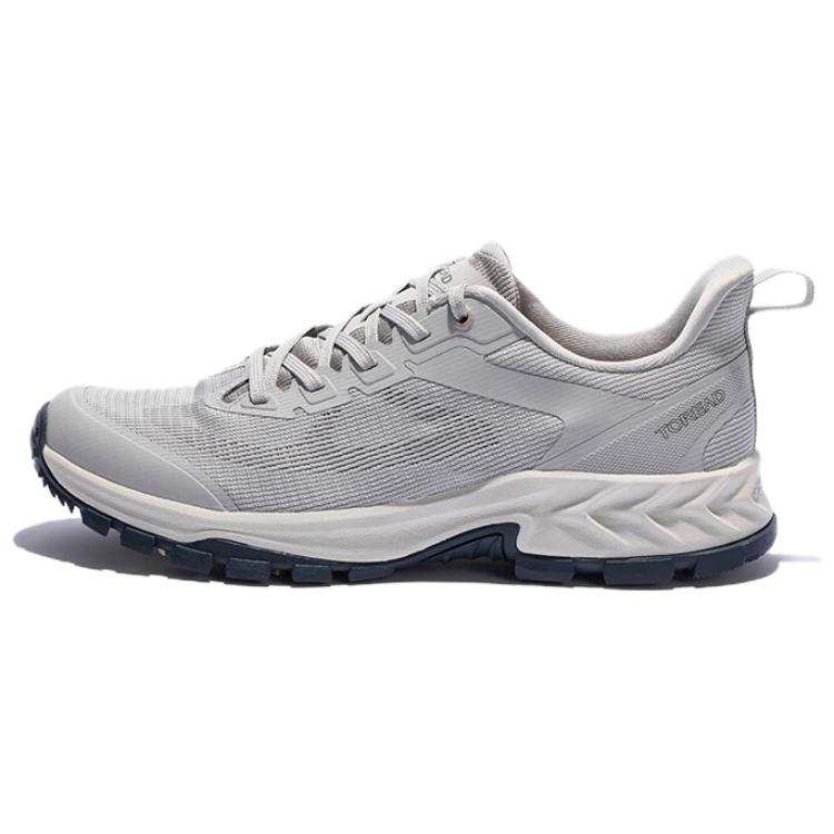 TOREAD Outdoor Sports Abrasion Resistant Breathable Slip Resistant Low top Hiking Shoes Men's Mountain Shadow Gray