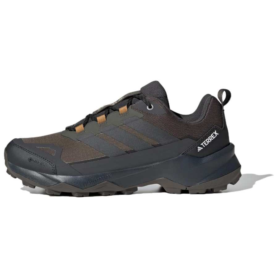 Adidas Adidas Terrex Skychaser Ax5 Waterproof And Breathable Support Hiking Shoes Men's Brown Green