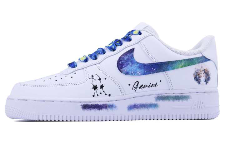 Nike Nike Air Force 1 Low Gemini SDS Low top Skateboard Shoes Men's White