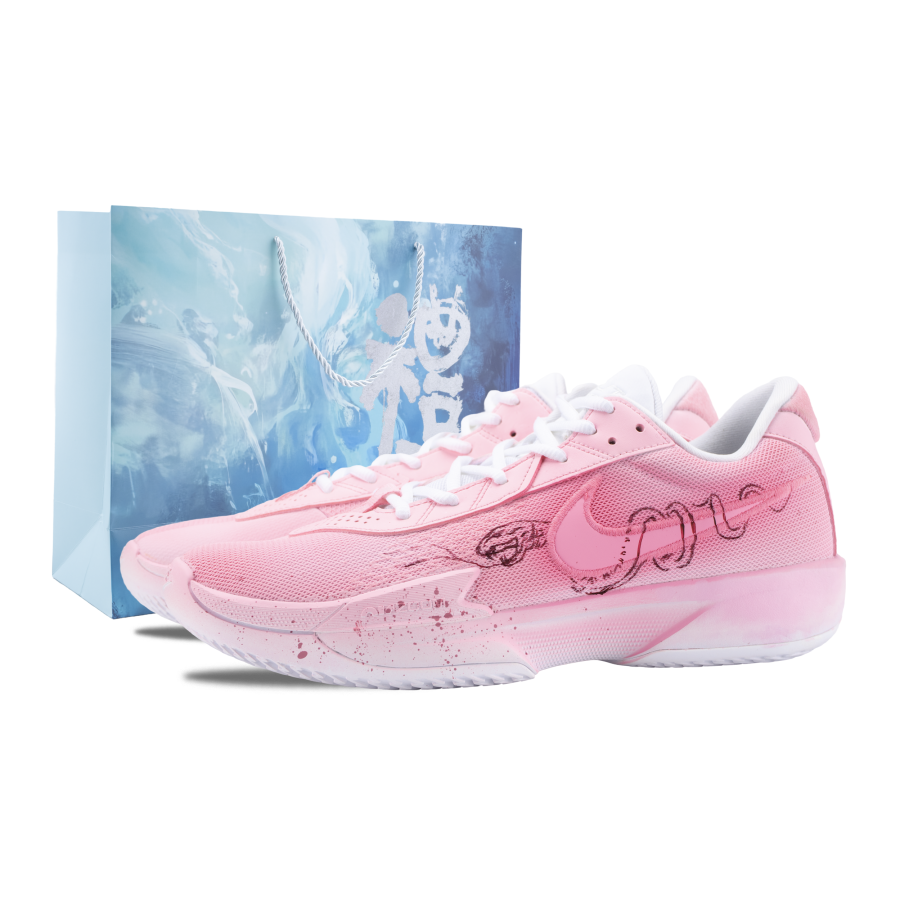 Nike Nike Air Zoom G.T. Cut Academy Pink Mamba Abrasion Resistant Abrasion Resistant Basketball Shoes Unisex Pink