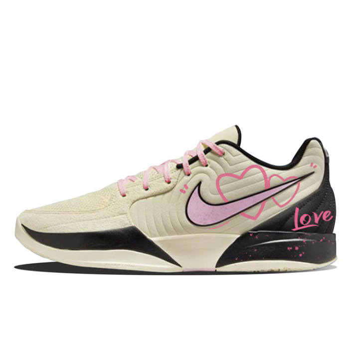 Nike Nike Ja Morant 2 Cushioning, Wear Resistant Basketball Shoes Unisex White