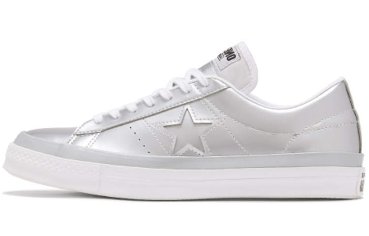 Converse Converse One Star Low Silver