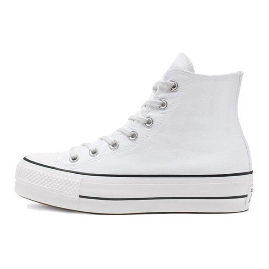 Converse All Star Lift Lightweight High top Canvas Shoes Women's Pure White