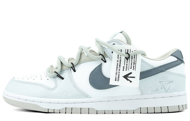 Nike Nike Dunk Low top Skateboard Shoes Unisex Light Blue White