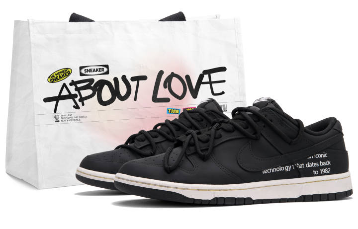 Nike Nike Dunk Forbidden Ground Low top Skateboard Shoes Women's Black