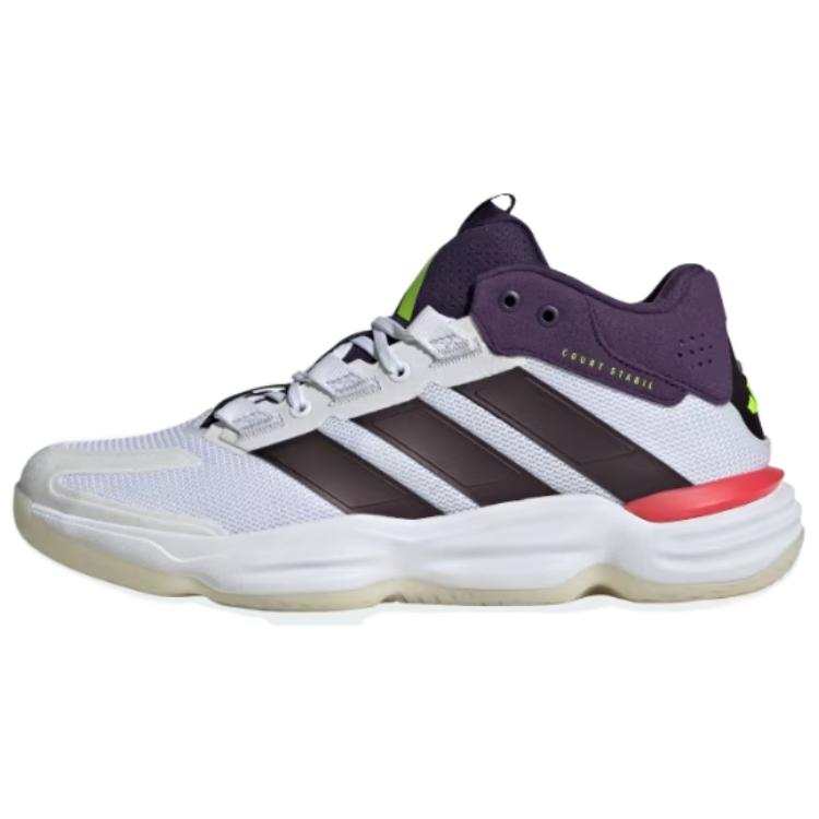 Adidas Court Stabil Adidas 'White Aurora Metallic Plum'